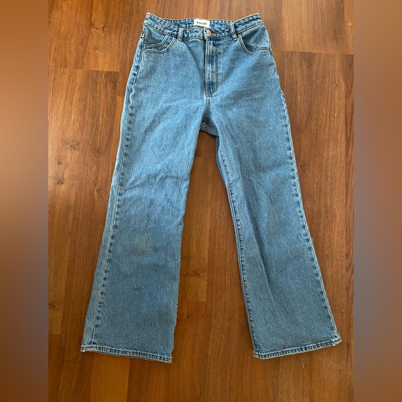 Rollas East Coast Crop Flare Jeans - Picture 2 of 6